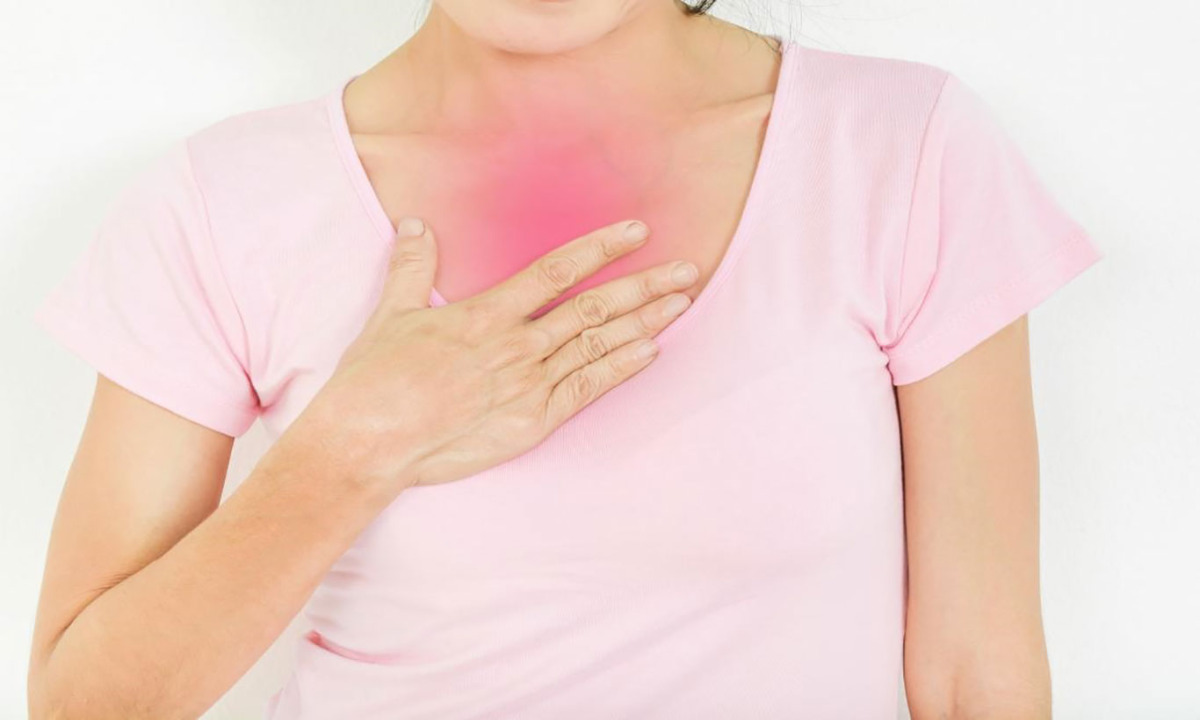 علت داغ شدن و سوزش قلب